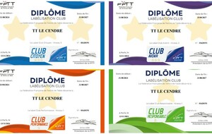 Le club Labelisé par la FFTT !!!