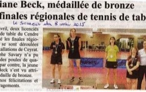 La belle médaille de floriane