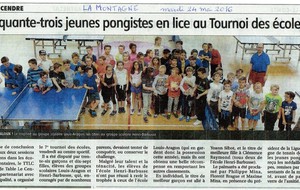 Tournoi des ecoles 2016
